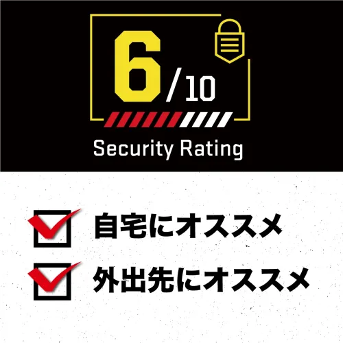 Kryptolok 6A Alarm Disc Lock クリプトロックロクエーアラーム